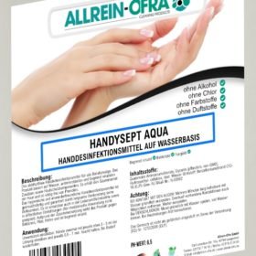 Handdesinfektionsmittel auf Wasserbasis Handysept Aqua 5 Liter